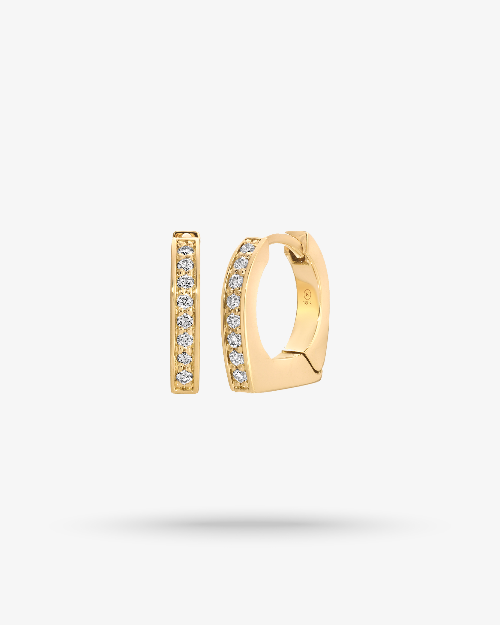 Essential Mini Diamond Hoops
