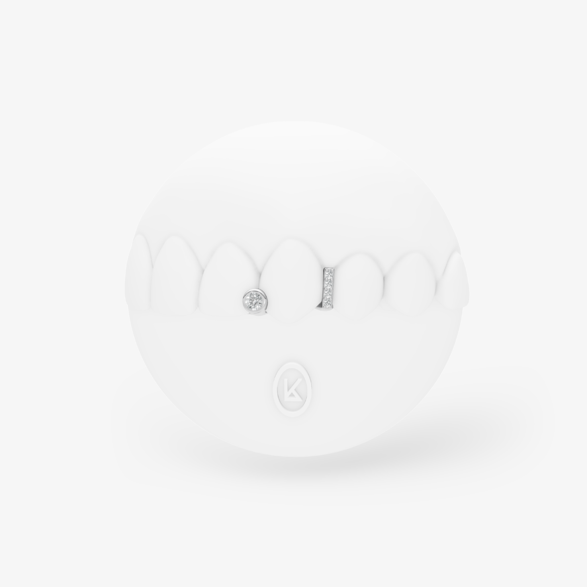 Diamond Dot and Pavé Line