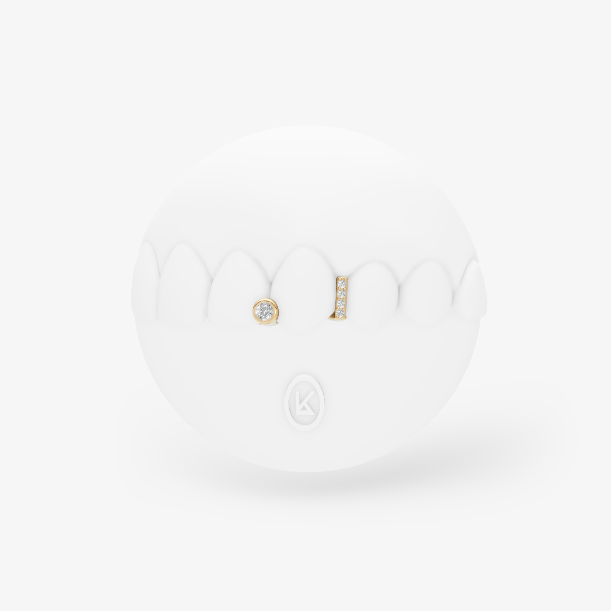 Diamond Dot and Pavé Line