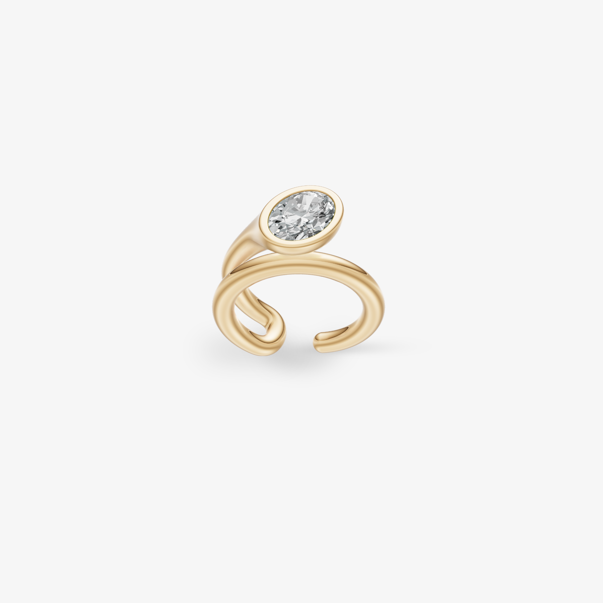 Signet Diamond Ring